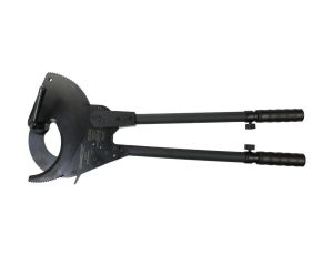 Nożyce zapadkowe do kabli i przewodów E1000T FI:100mm, nożyce zębatkowe