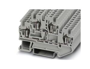 Złączka szynowa 4-przewodowa 0,14-4mm2 szara UT 2,5-QUATTRO 3044542