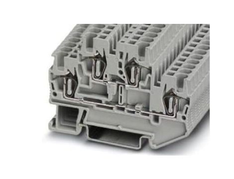 Złączka szynowa 4-przewodowa 0,14-4mm2 szara UT 2,5-QUATTRO 3044542