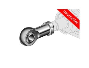 Końcówka prosta z przegubem kulowym M12x1,25 do siłownika D40, ISO15552/6431