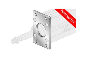 Kołnierz mocujący do siłownika pneumatycznego D63, ISO15552/6431, ISO21287, ze śrubami montażowymi