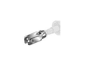 Końcówka widełkowa M12x1,25 do siłownika pneumatycznego D40, ISO15552/6431