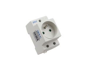 Gniazdo serwisowe 2P+PE 16A 230V na szynę montażową SIMLIC MRD50-16 89066006