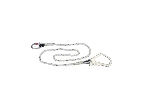 Lina poliamidowa śr. 12mm dł. 1,5 M, 2 pętle z kauszą 1 zatrzaśnik AM002 I 1 łącznik AM022 LO007150CD