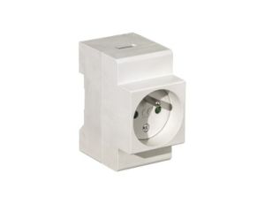 Gniazdo modułowe serwisowe 2P+Z 16A M.06-16A/250V