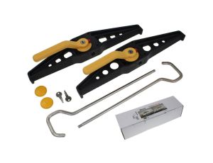 Uchwyt do przewozu drabiny, samochodowe uniwersalne uchwyty do montażu drabin SafeClamp RAS21P