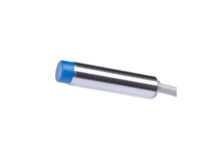 Czujnik indukcyjny M12x1 dł: 50 mm niezabudowany Sn: 10 10-30V DC PNP NO kabel 2m PVC IP67 mosiądz chromowany IN120106