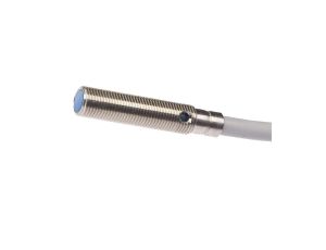 Czujnik indukcyjny M5x0.5 25mm quasi-zabudownay Sn 2.5 10-30VDC PNP NO kabel 2m PVC IP67 srebro niklowane IB05010H