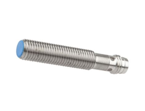 Czujnik indukcyjny M8x1 45 mm quasi-zabudowany Sn: 3 10-30V DC PNP NO złącze M8 IP67 stal nierdzewna IB08C609
