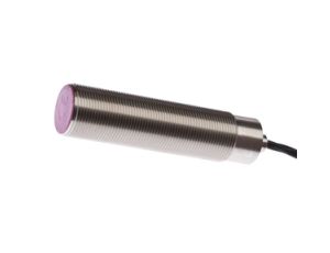 Czujnik indukcyjny M18x1 dł 70 mm zabudowany Sn: 5 10-35V DC 180stC PNP NO kabel 5m PTFE IP50 stal nierdzewna IB18C339