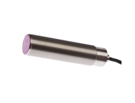Czujnik indukcyjny M18x1 dł 70 mm zabudowany Sn: 5 10-35V DC 180stC PNP NO kabel 5m PTFE IP50 stal nierdzewna IB18C339