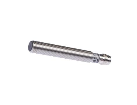 Czujnik indukcyjny M8x1 60mm zabudowany Sn 1.5 10-30V DC PNP NO złącze M8 3-pinowe IP67 stal nierdzewna IB080170