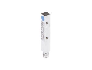 Czujnik indukcyjny 59x8x8mm zabudowany Sn: 3 10-30V DC PNP NO złącze M8 IP67 zamak chromowany IB090176