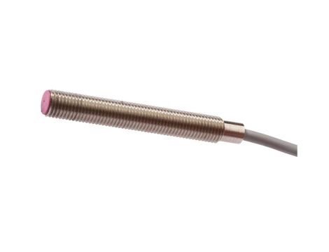 Czujnik indukcyjny M8x1 60mm zabudowany Sn 2 10-30V DC 140stC PNP NO kabel 2m IP65 stal nierdzewna IB080150