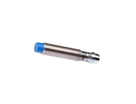 Czujnik indukcyjny M8x1 45mm niezabudowany Sn 2.5mm 10-30V DC PNP NO złącze M8 3pin IP67 stal nierdzewna IN080174