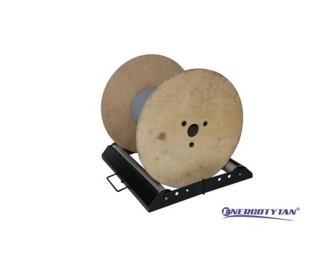 Rozwijak do bębnów kablowych, Rozwijak kabli i przewodów EG0026, 150 kg, rozkładany