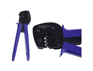 Zaciskarka do złącz MC4, ZACISKARKA PROFI DO ZŁĄCZEK MC4 - SOLAR, pozycjoner do mc4, 2,5-6 mm2