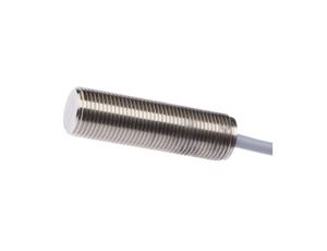 Czujnik indukcyjny M12x1 dł: 40mm zabudowany Sn: 3mm 10-30V DC 100stC PNP NO kabel 5m IP67 stal nierdzewna 1.4305 IC120105
