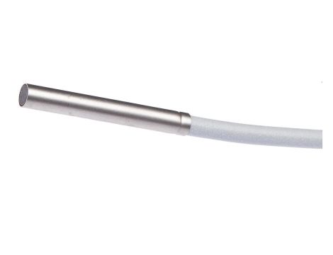 Czujnik indukcyjny śr 3mm dł: 22mm zabudowany Sn: 0.6mm 10-30VDC PNP NO IO-Link kabel złącze M8 3-PINowy 0.15m IP67 IBR30174