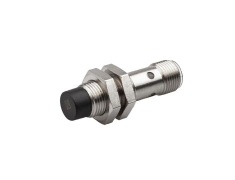Czujnik indukcyjny M12x1 dł: 45mm niezabudowany Sn: 6mm 10-30V DC PNP NO złącze M12 3-pinowe IP67 mosiądz niklowany IN120125