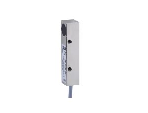 Czujnik indukcyjny 55x12x12mm zabudowany Sn: 4mm 10-30V DC PNP NO kabel 2m PVC IP67 mosiądz chromowany IB130100