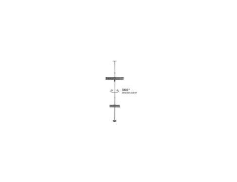 Podłogowo-Sufitowy Uchwyt TV LED/LCD 37-70 Cali 30kg 2700mm