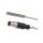 Czujnik indukcyjny w całości ze stali M8x1 dł: 45mm zabudowany Sn: 3 10-30 V DC PNP NO złącze kablowe M12 0,3 m PUR IC08E036