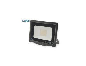 Naświetlacz oprawa led MH 30W czarny 6000K zimna biała 2400lm