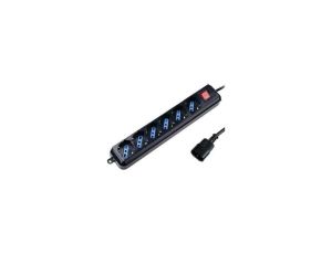 Listwa zasilająca z kablem do UPS - 6-gniazdowa IUPS-PCP-6V