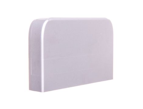 Zaślepka 105x 65x srebro DLP 65x105 ALU 011159
