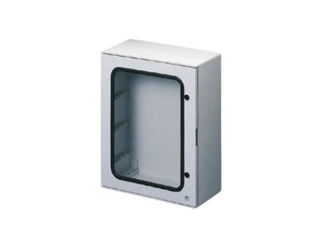 Rozdzielnica Poliestrowa drzwi transparentne IP65 IK10 800x1060x350mm RAL 7035 -25 +60 C GW46207