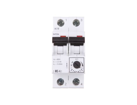 Wyłącznik silnikowy 2P 0,37kW 2,5-4A Z-MS-4,0/2 248396