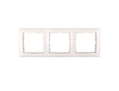Berker B.Kwadrat Ramka potrójna kremowa 5310138982