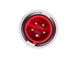 Wtyczka przenośna 16A 5P 400V czerwona IP67 SHARK 0152-6