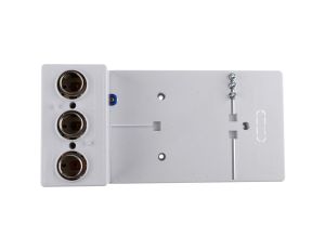 Tablica licznikowa 320x152mm 1F szara TL-1F-3X25A 10.10