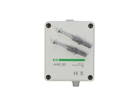 Automat zmierzchowy 30A 230V 2-1000lx obudowa IP65 AWZ-30