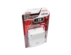 Radiowy wyłącznik sieciowy dwukanałowy z pilotem RWS-211D/N STI10000018