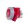 Gniazdo tablicowe skośne 125A 4P 400V /120x130/ czerwone IP67 POWER TWIST 444-6