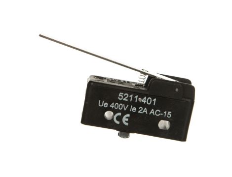 Wyłącznik krańcowy miniaturowy 1CO dźwignia płaska W0-5211-401