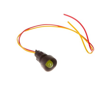 Lampka sygnalizacyjna 10mm żółta 12-24V AC/DC KLP 10Y/24V 84410004