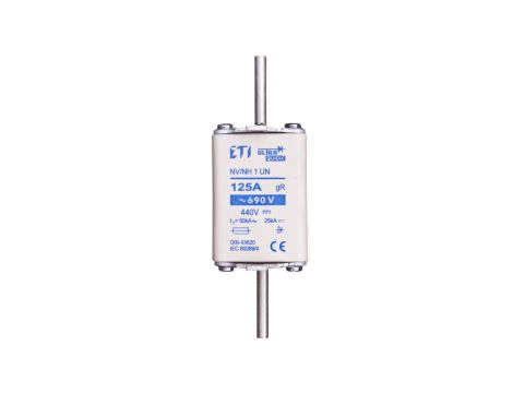 Wkładka bezpiecznikowa NH1 125A gR 690V 004333212 /3szt./