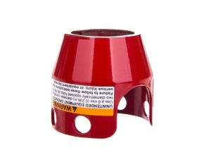 Osłona przycisku bezpieczeństwa fi40 czerwona mozliwośc blokowania kłódką ZBZ1604