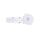 Oprawa awaryjna LED 1W 3h AXEP ECO IP20/20 1W (opt. otwarta) jednozadaniowa biała AXPO/1W/E/3/SE/X/WH