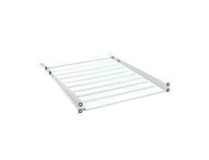 Półka 19 cali 1U G/550 szara (RAL 7035) z podporą TN-19-550-1U-GY