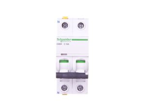 Wyłącznik nadprądowy 1P+N C 10A 10kA AC iC60H-C10-1N A9F07610