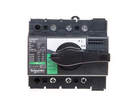 Rozłącznik izolacyjny 3P 63A INS63 28902