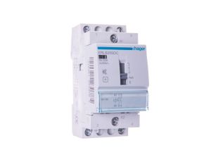 Stycznik modułowy cichy ze sterowaniem ręcznym 25A 2Z 12V DC ERL625SDC