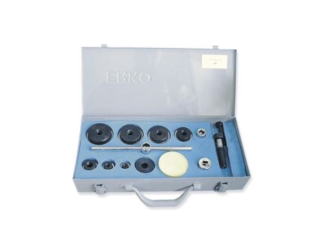 Zestaw wycinaków okrągłych - ręczny (fi 16,5-22,5-30,5-38,5-48,5-55,5-60,5)+K5 WO_R-K5-STD