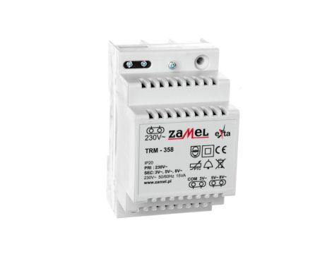 Transformator 230/3/5/8V AC 15VA TRM-358 EXT10000138