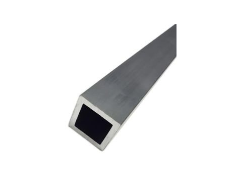 Rura metalowa, profil: Kwadrat, dł.: 1m, wys.: 1/2cal, gr.: 16SWG, szer.: 1/2cal, 6063-T6